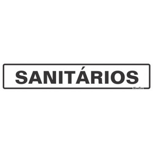 Placa - SANITÁRIOS