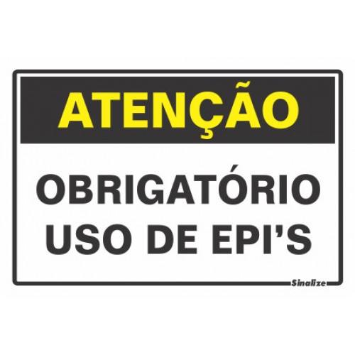 Placa - ATENÇÃO