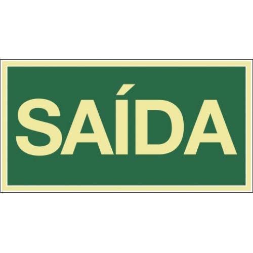 Placa - SAÍDA